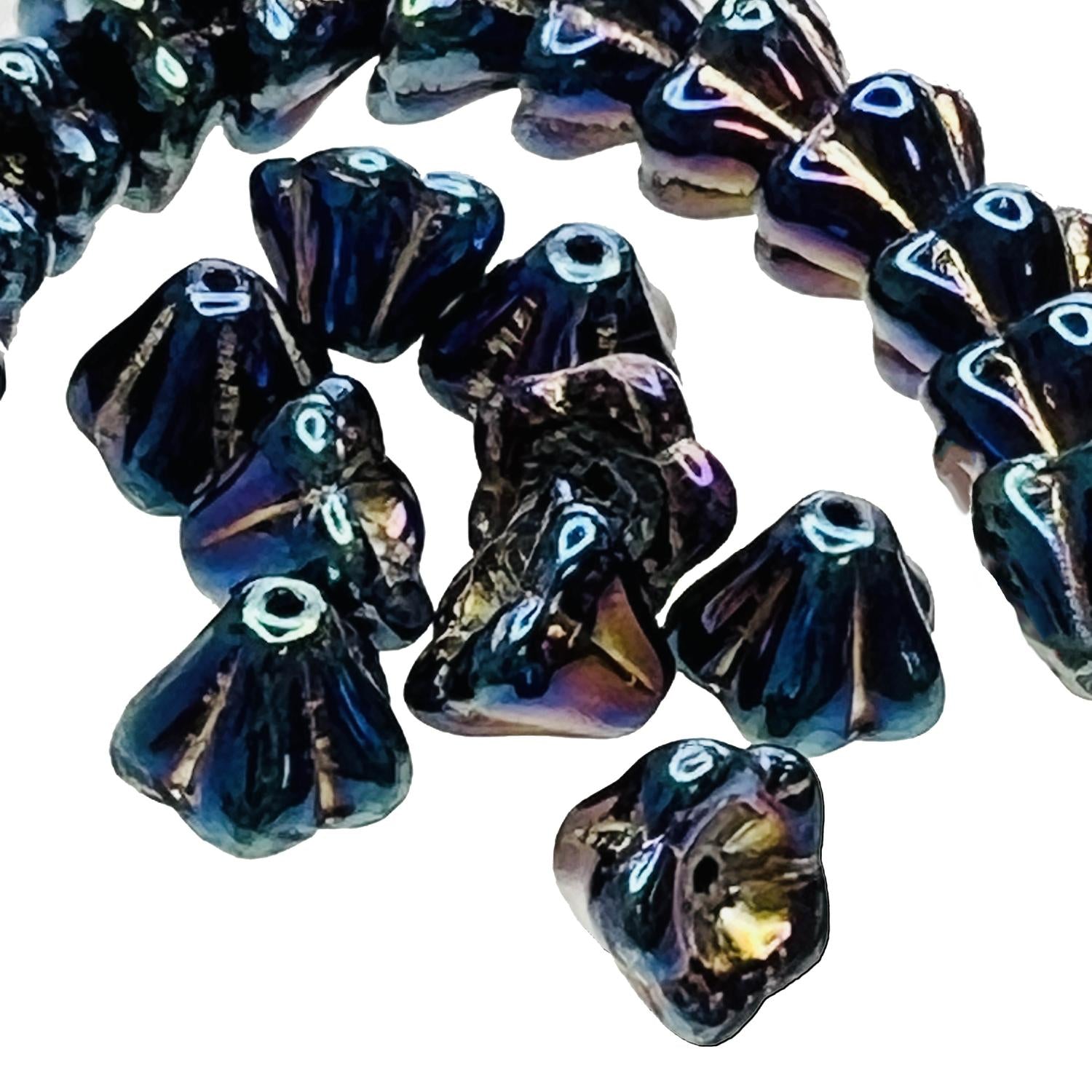 Green Iris Bell Flower