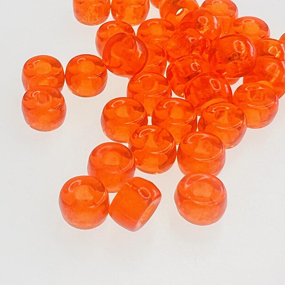 Hyacinth 2/0 Crow Roller Bead With 2MM Large Hole