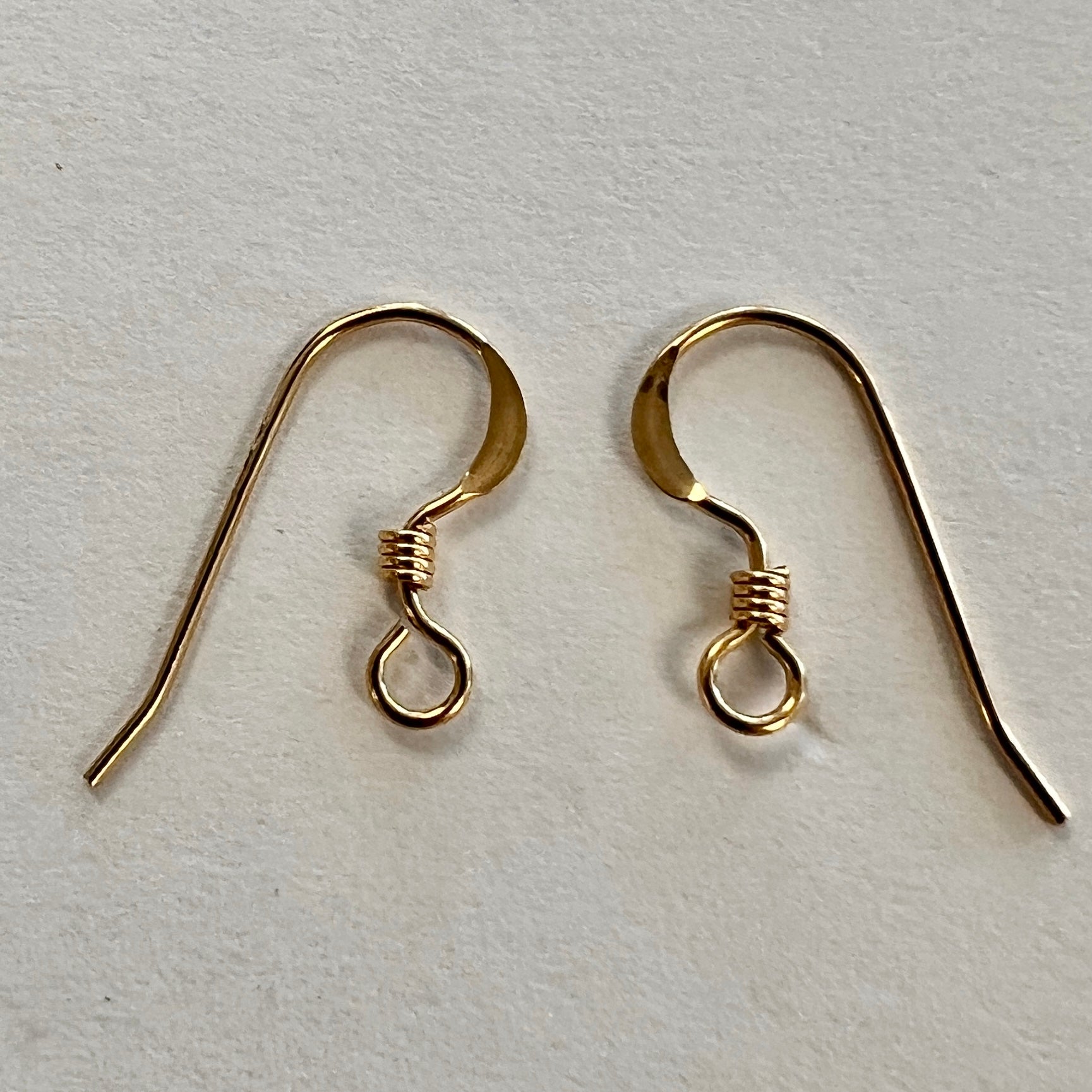 Gold Filled 14MM French Earwire With Coil