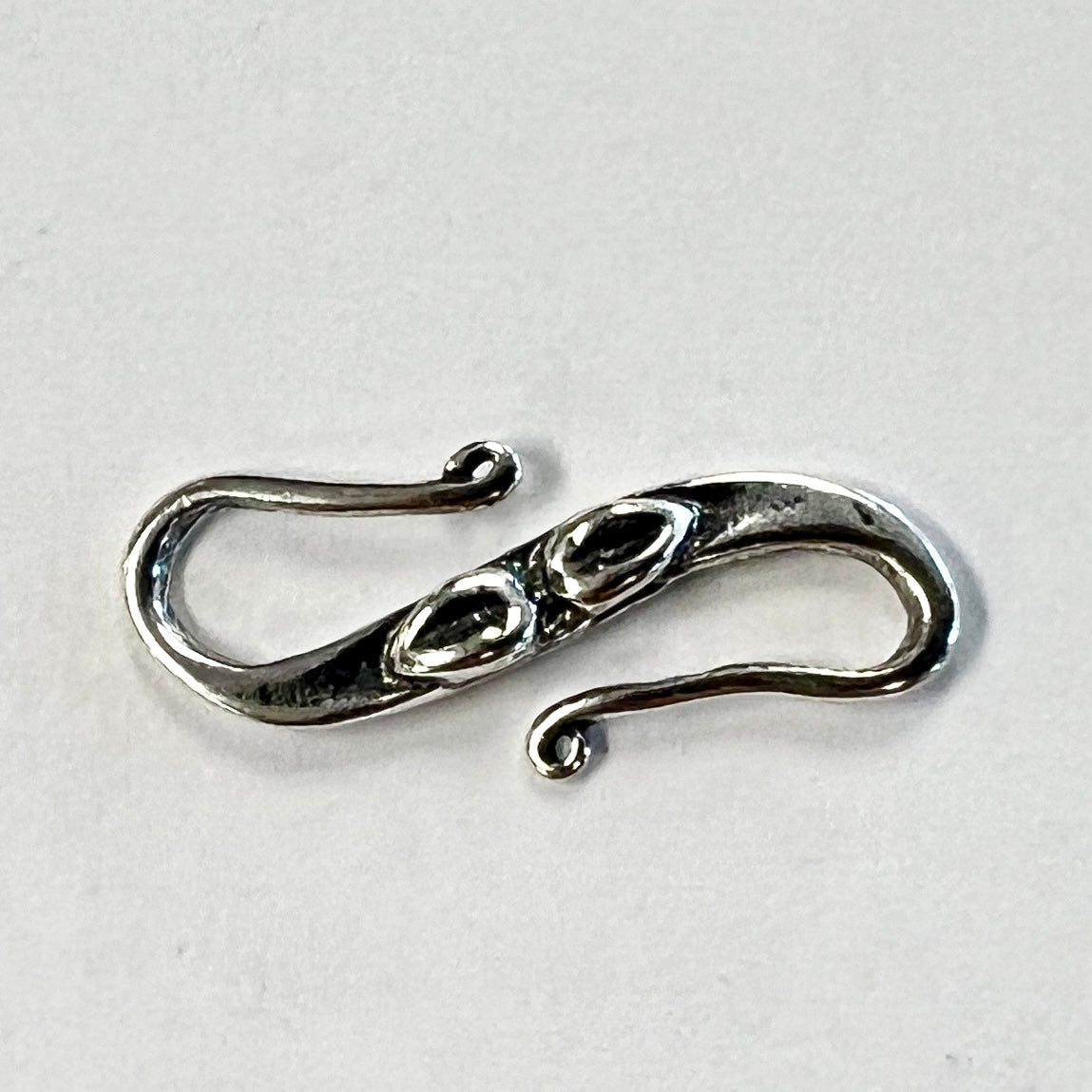 Antique Sterling Silver 21x8MM S Hook Clasp