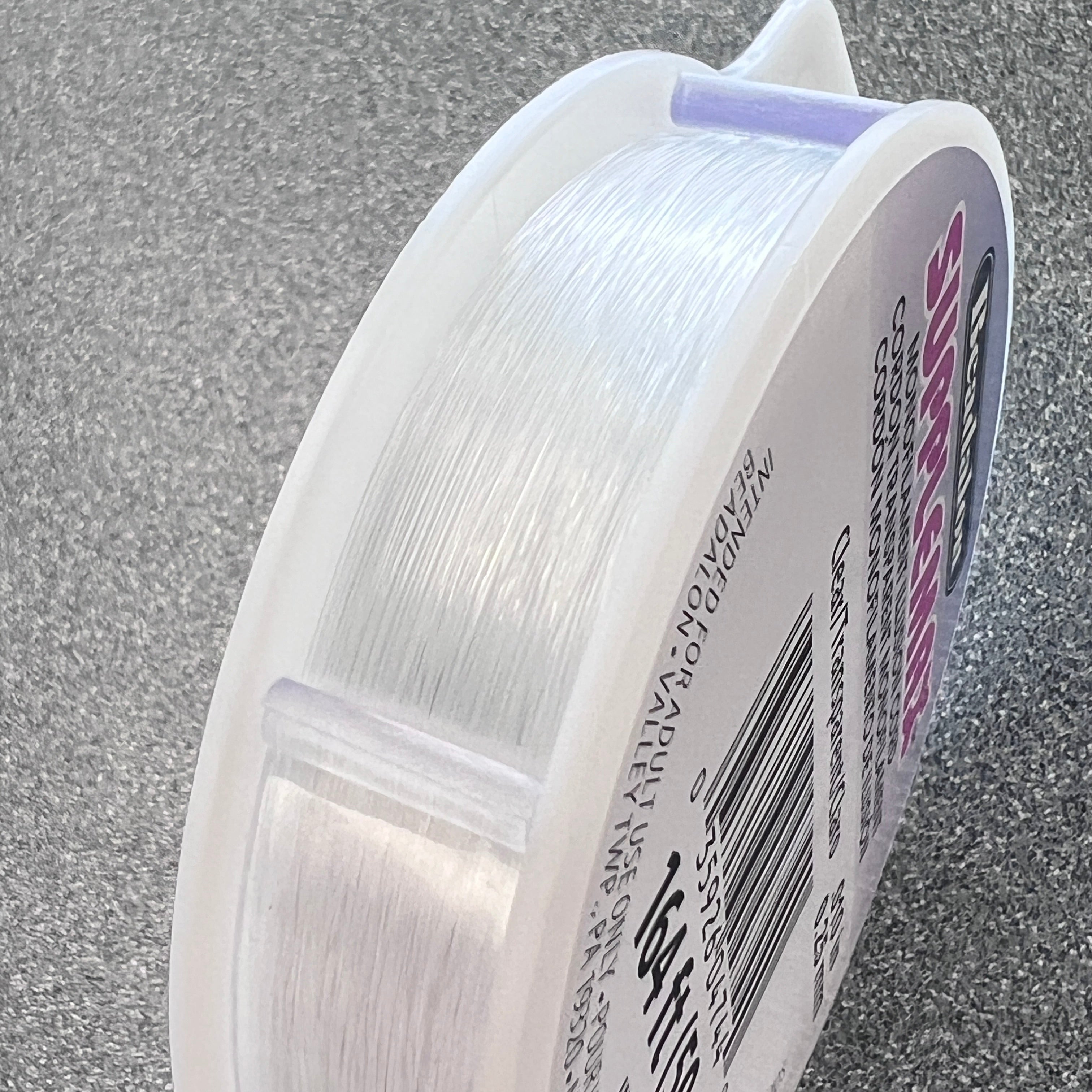 Clear .010 (.25mm) Beadalon Supplemax Monofiliment Cord 50 meters