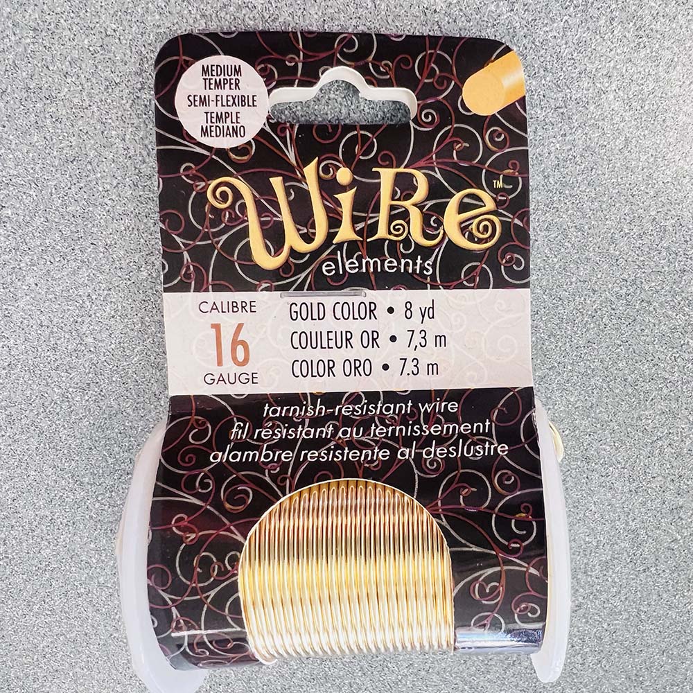 16 Gauge Gold Tarnish Resistant Wire