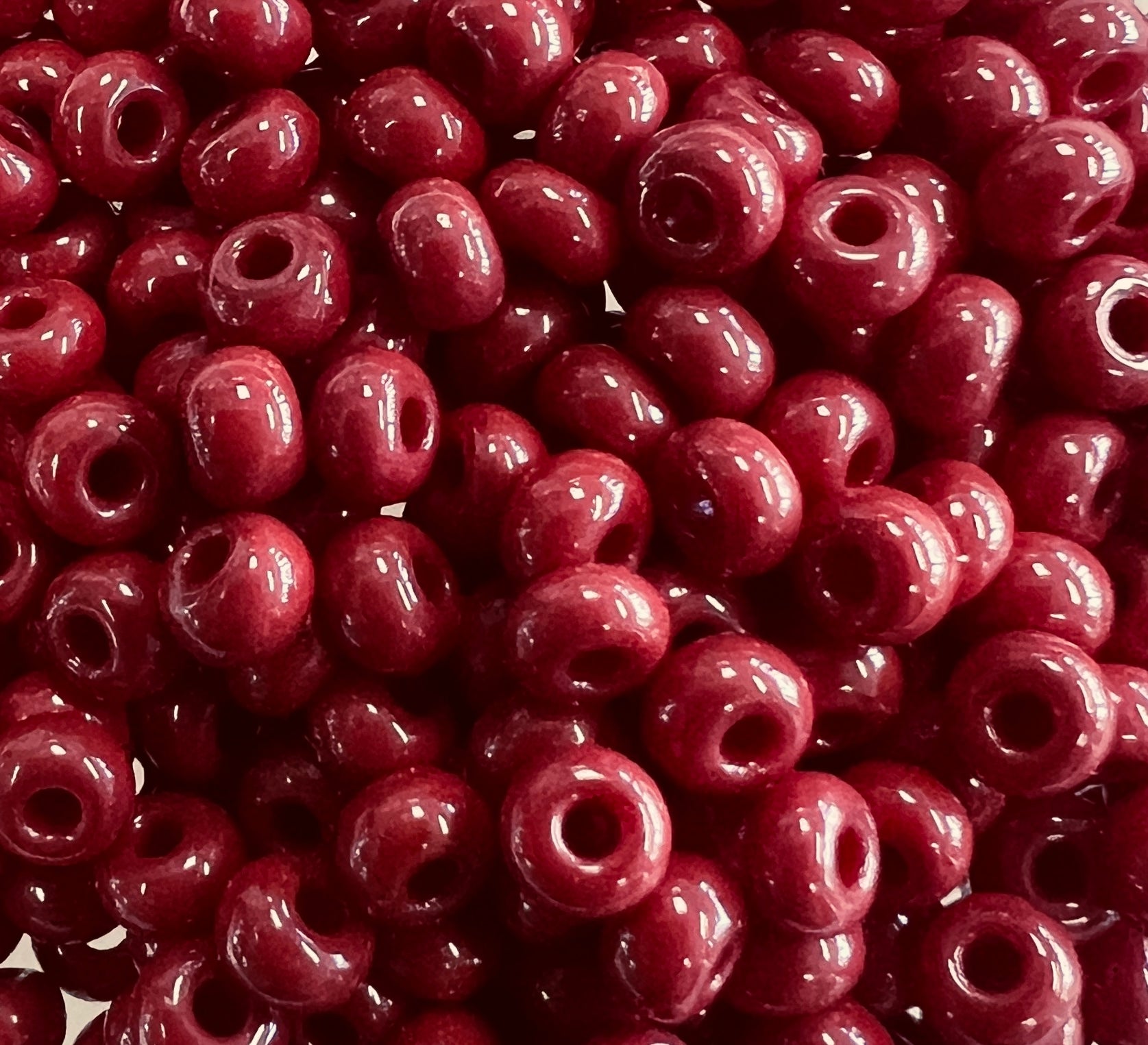 Burgundy 6/0 Seed Bead