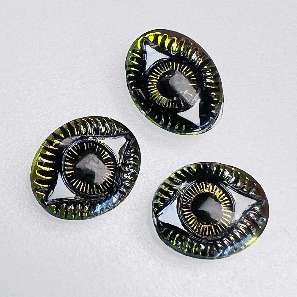 Vitrail 10X18mm Eye Cabochon