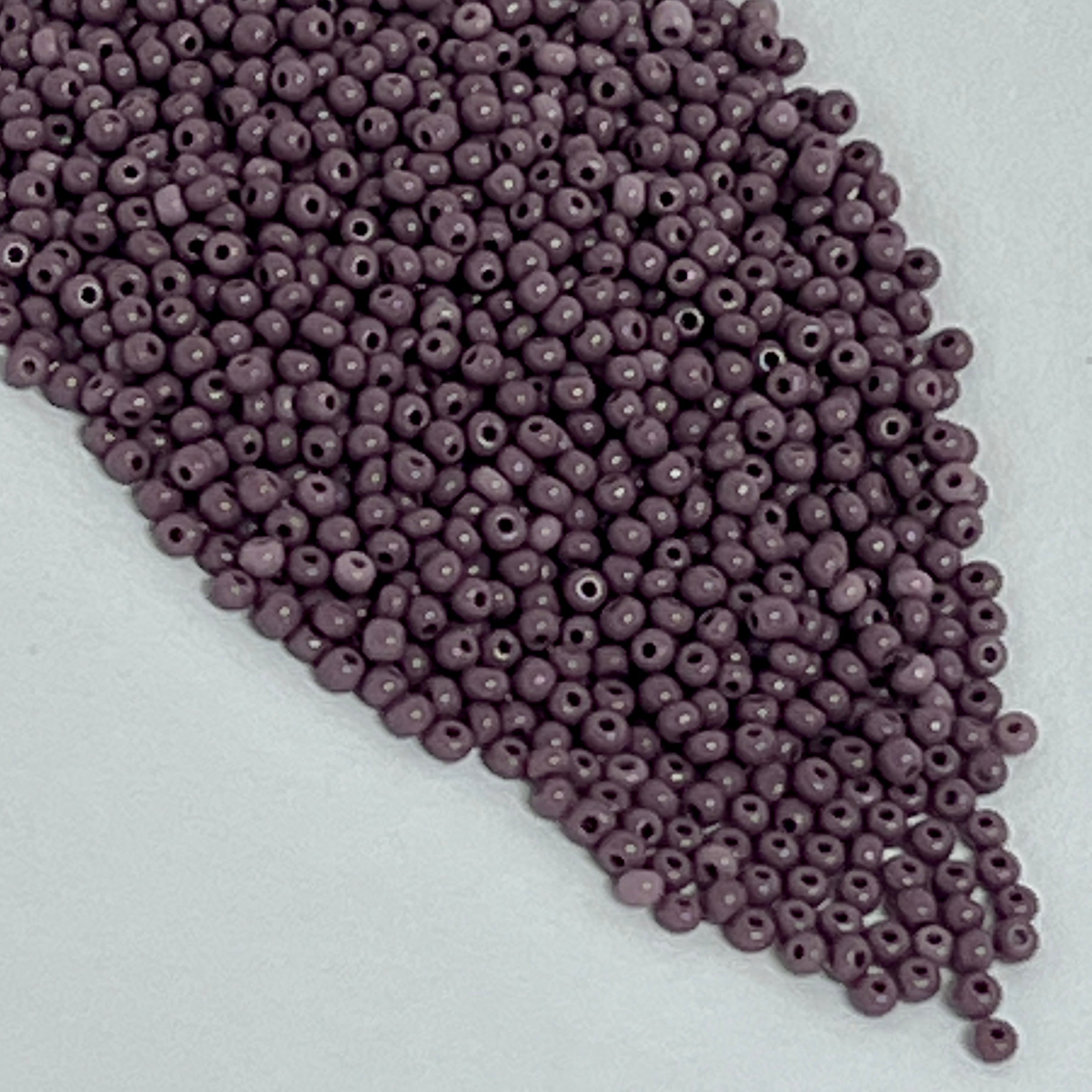 Dark Lavender Seed Bead 14/0