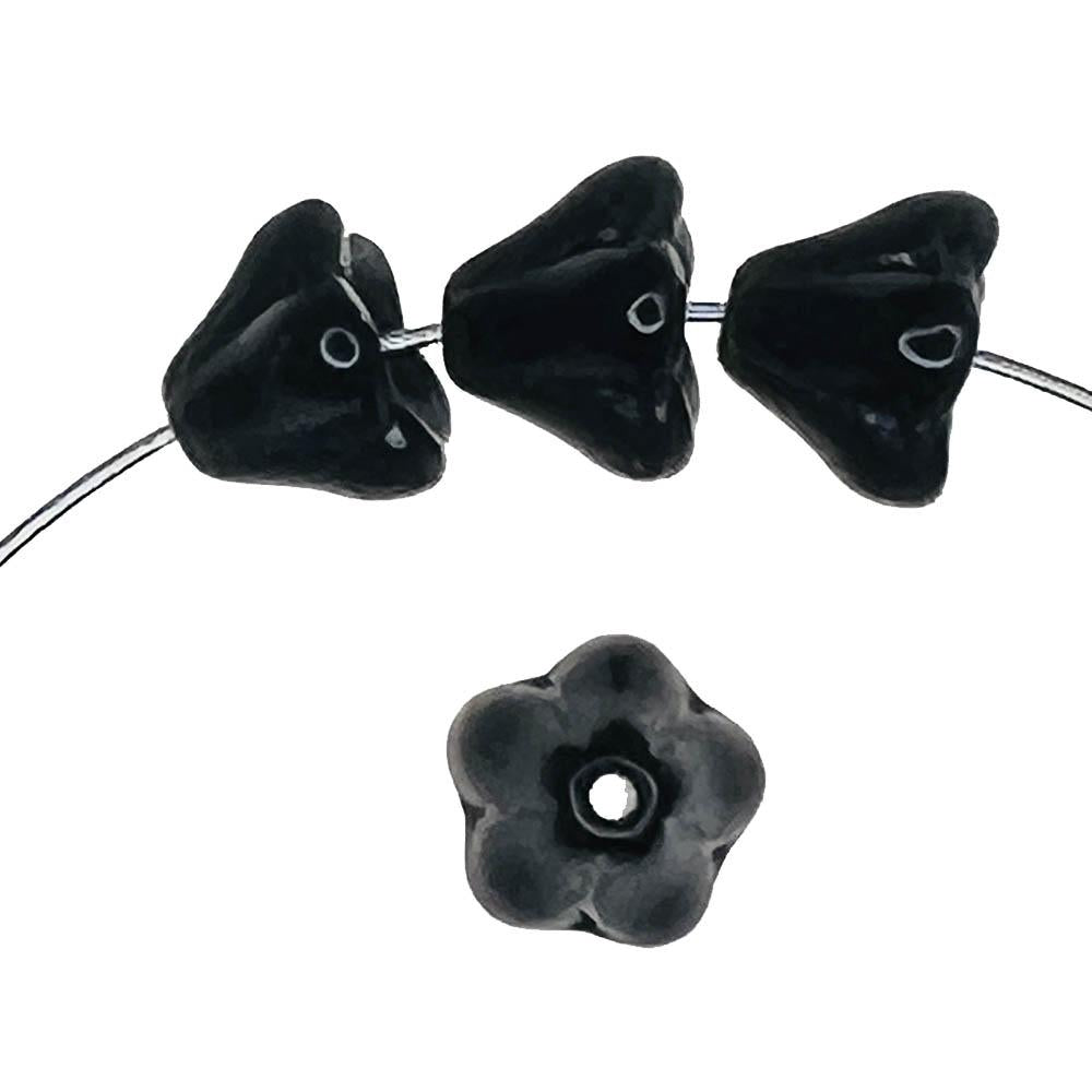 Jet 8x6MM Bell Flower