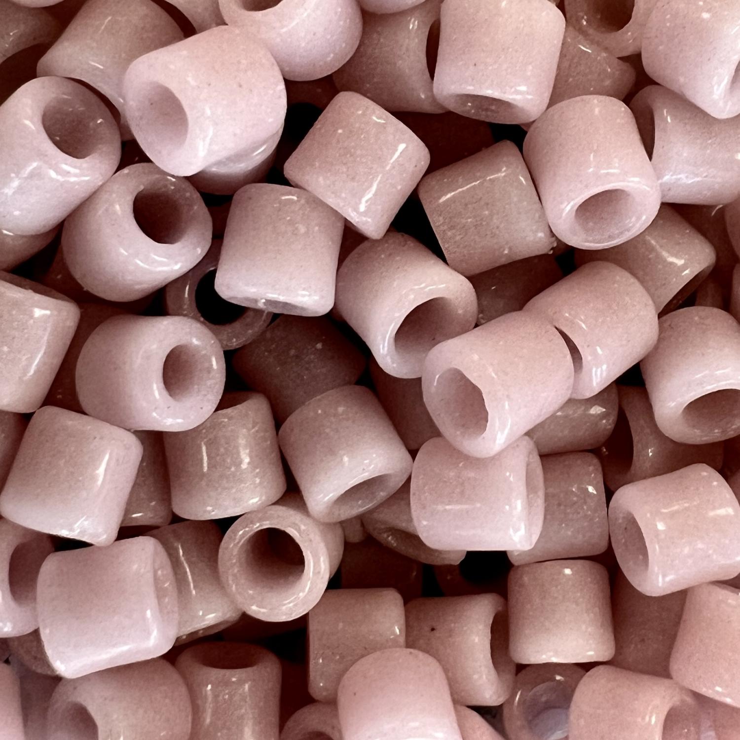 Lilac 6MM Vintage Tile Bead