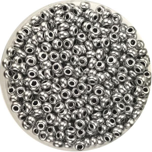 Matte Silver 11/0 Seed Bead