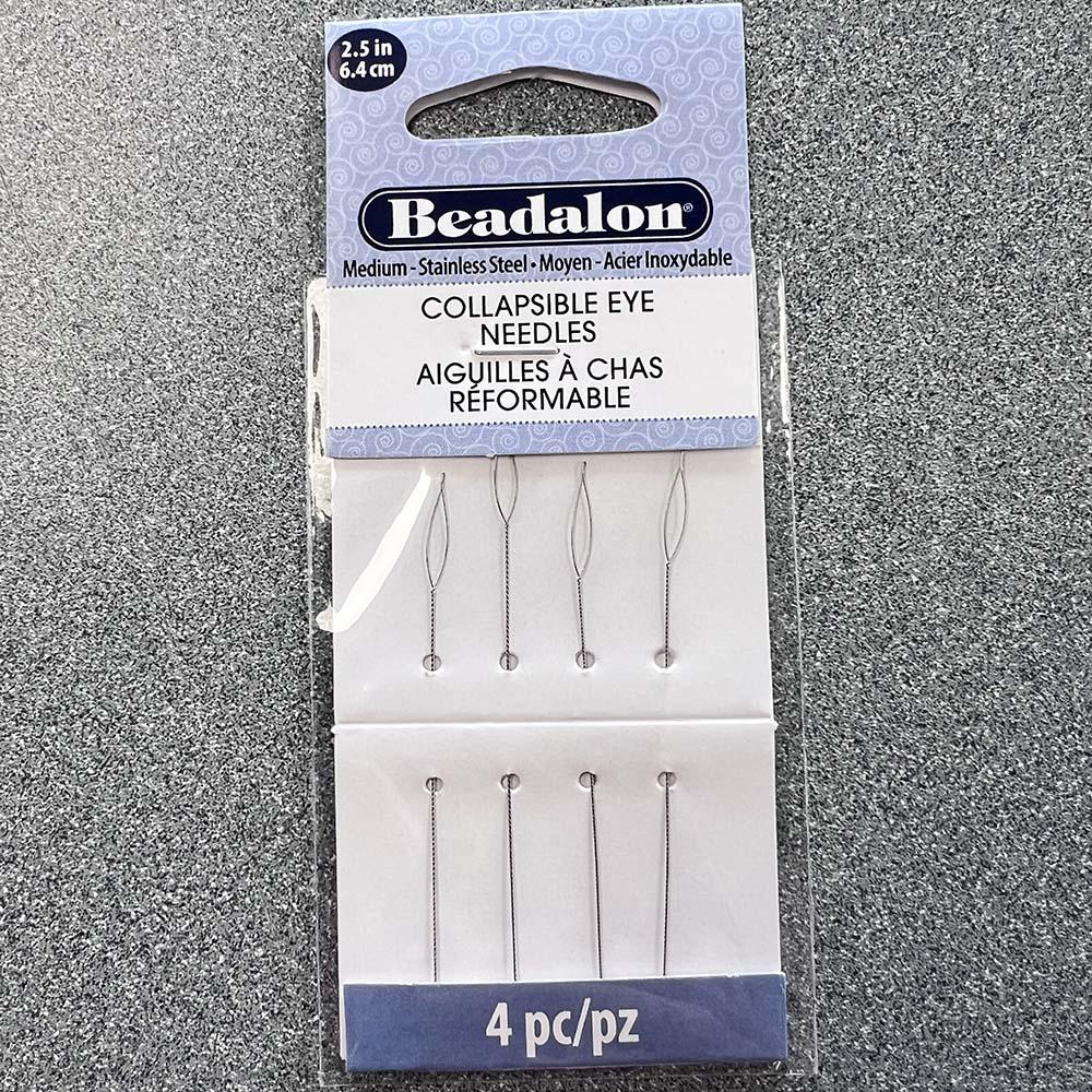Medium Collapsible Eye Needle 4-pack