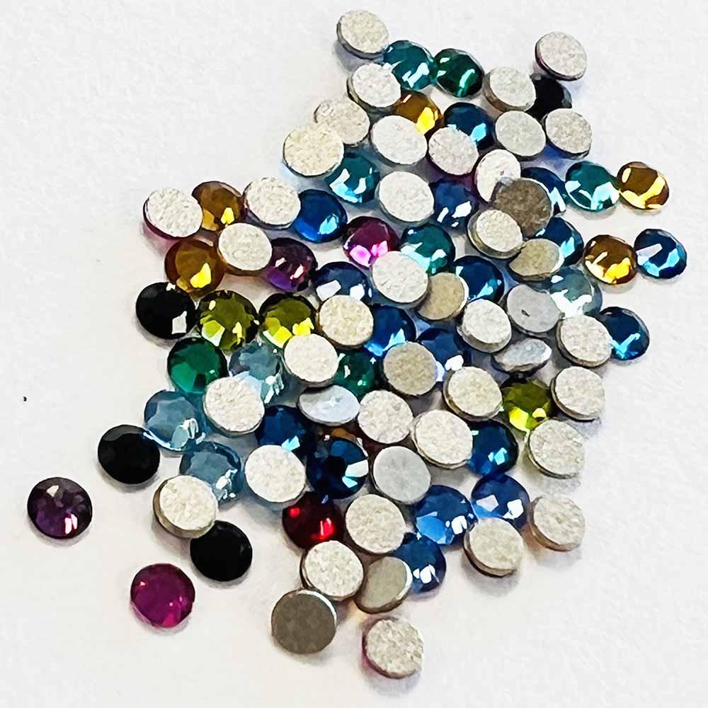 Mix SS 7 (2MM) Swarovski Flatback Rhinestone Art. 2058