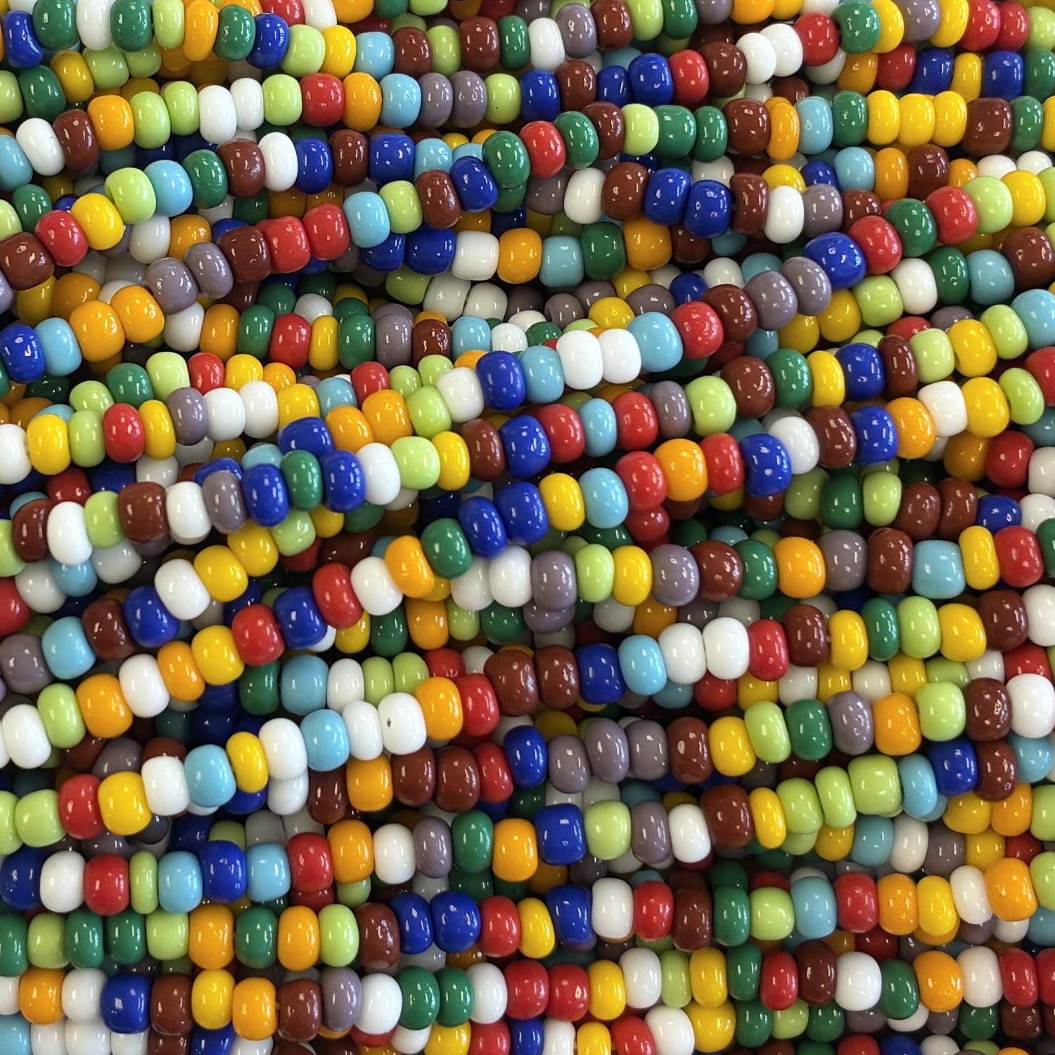 Mixed Opaque 6/0 Seed Bead