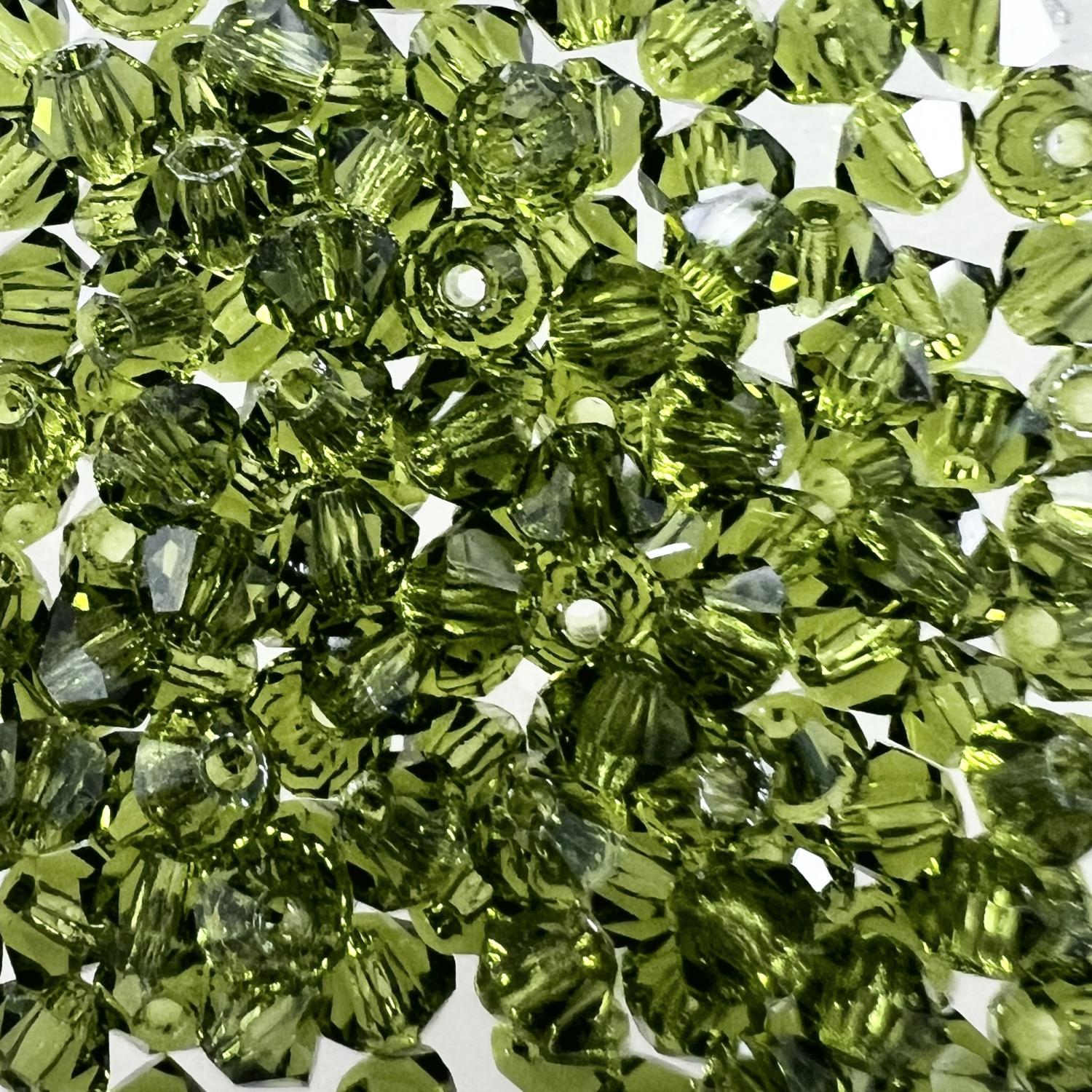 Olive 3MM Swarovski Bicone Art. 5328