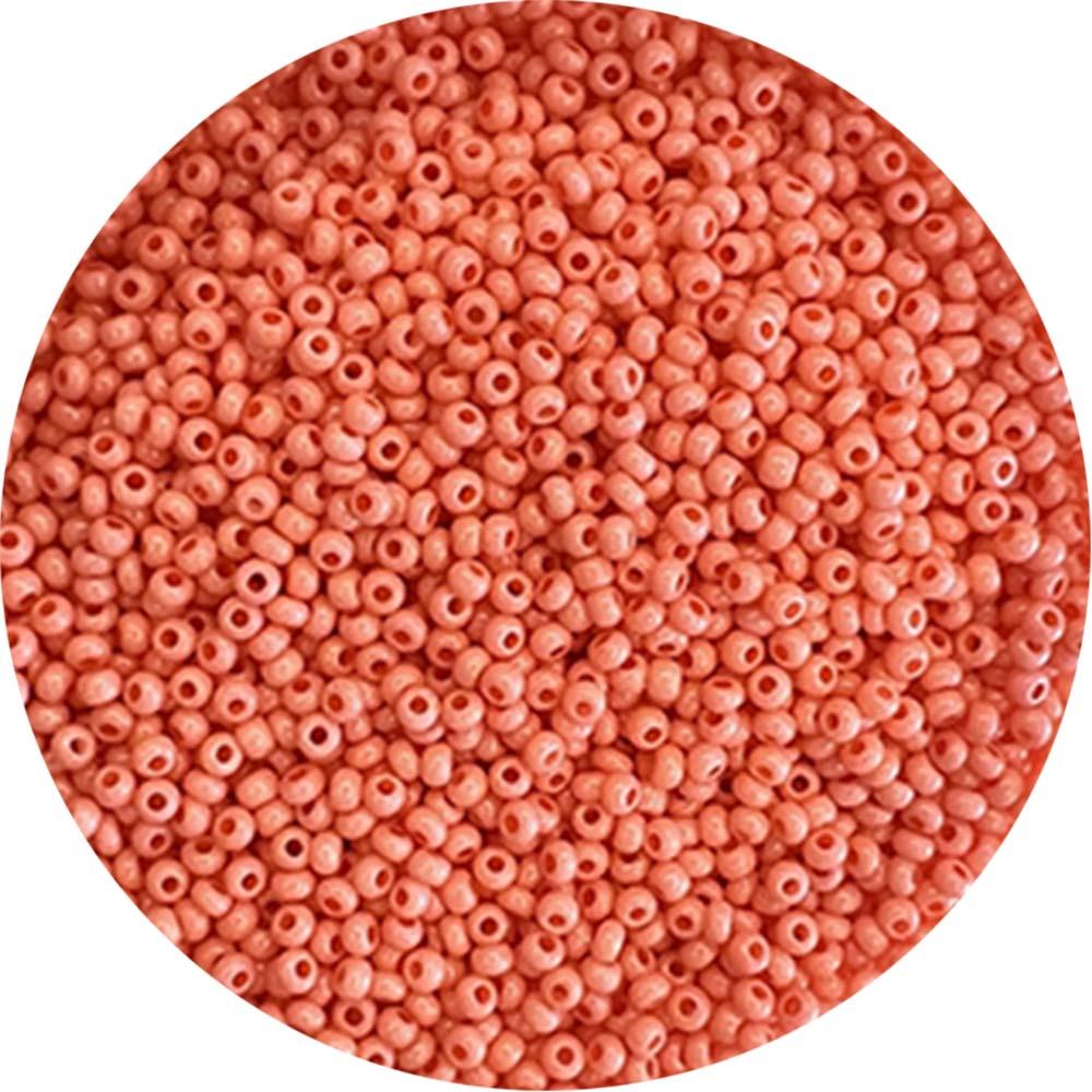 Orange Coral 11/0 Seed Bead