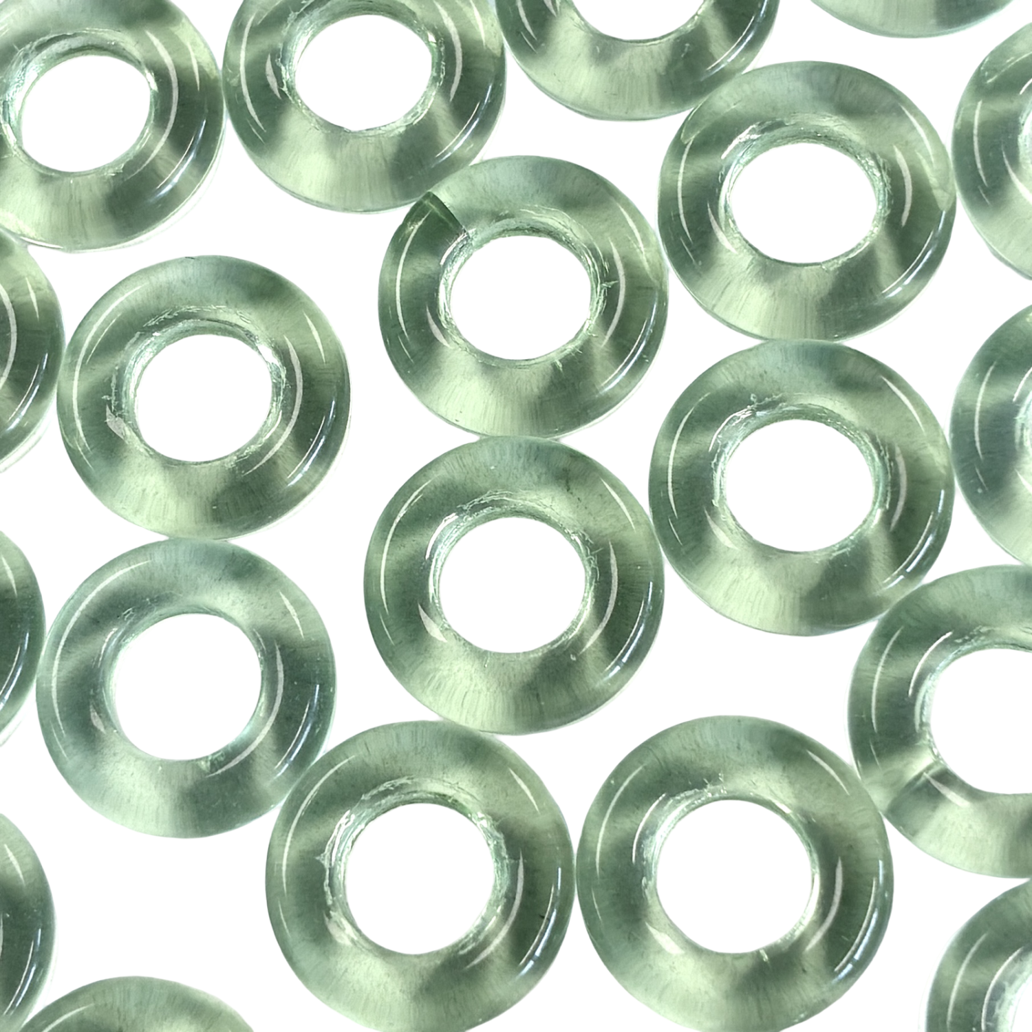 Peridot 14MM Donut Ring