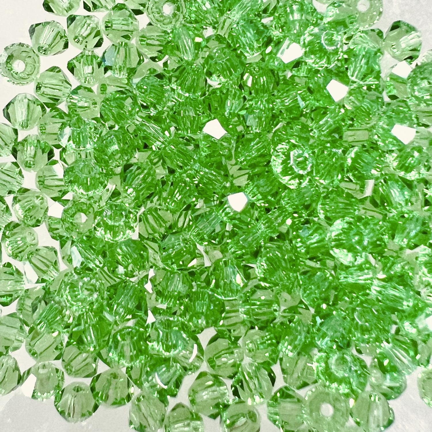 Peridot 3MM Preciosa Bicone
