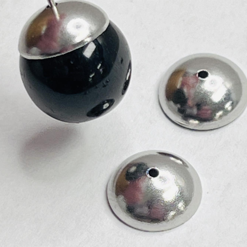 12MM Stainless Steel Bead Cap