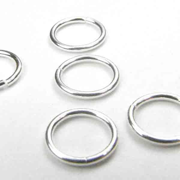 Sterling Silver 7MM Round 19 Gauge Jump Ring