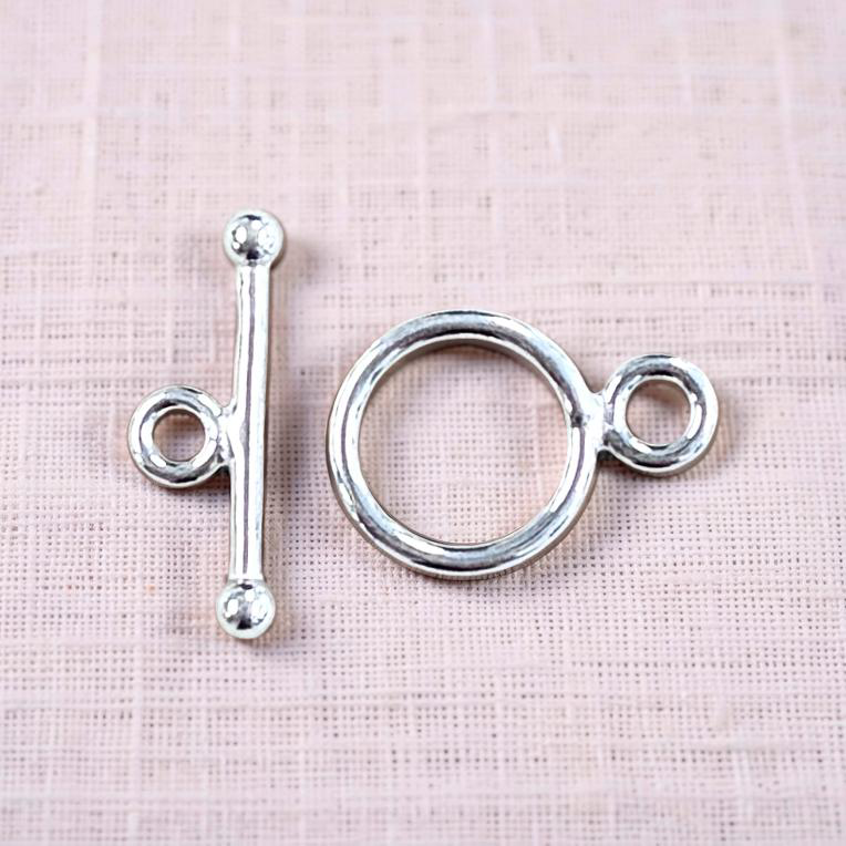 Sterling Silver 9MM Toggle Clasp