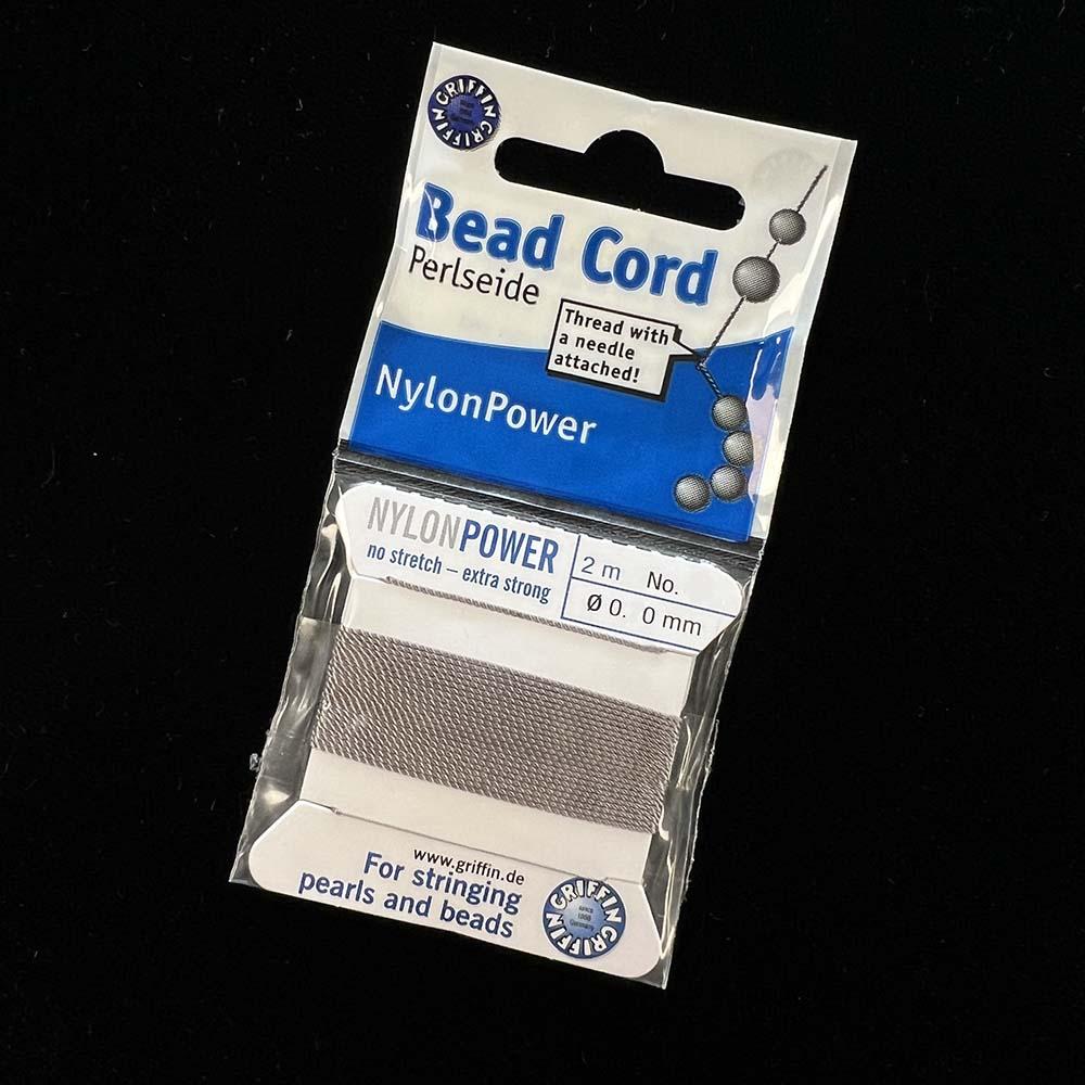 Sz 8 Grey Griffen Nylon Cord
