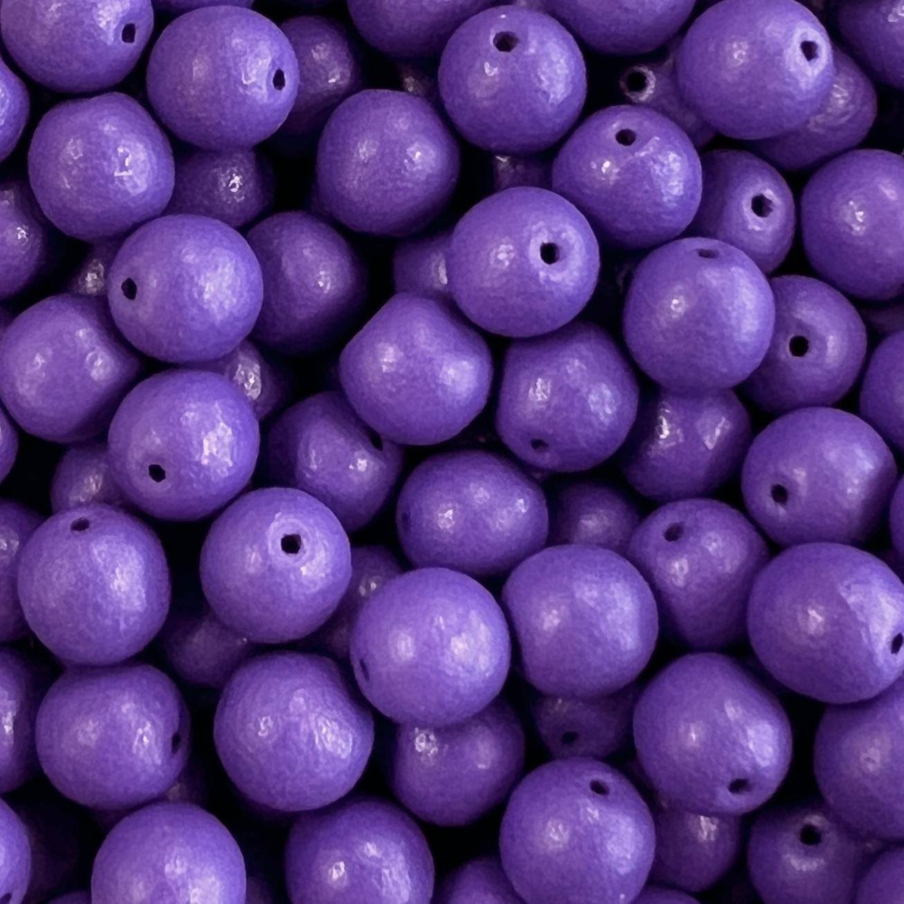 Violet Coated 6MM Round Druk Ball