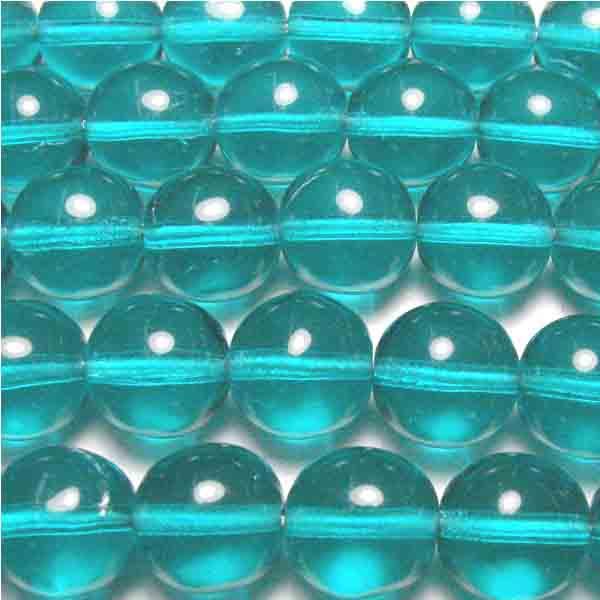 10MM Blue Zircon Round Druk Ball