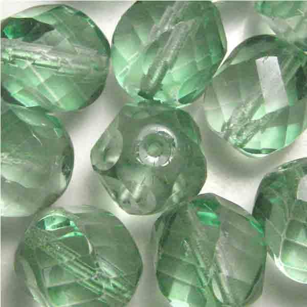 10MM Green Tourmaline Twisted Fire Polish Ball