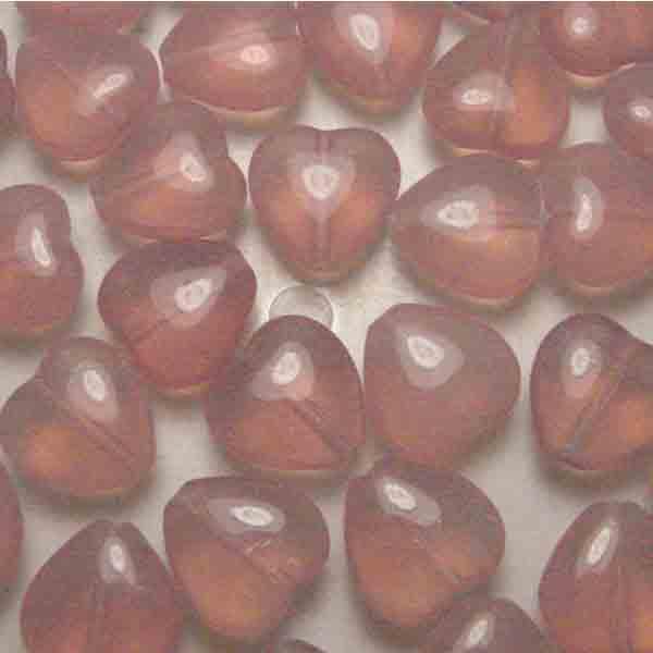 10MM Rose Opal Heart