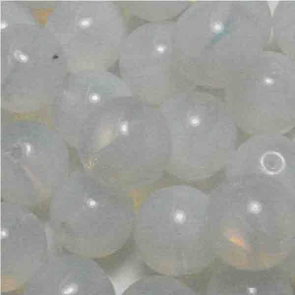 10MM White Opal Translucent Druk Ball