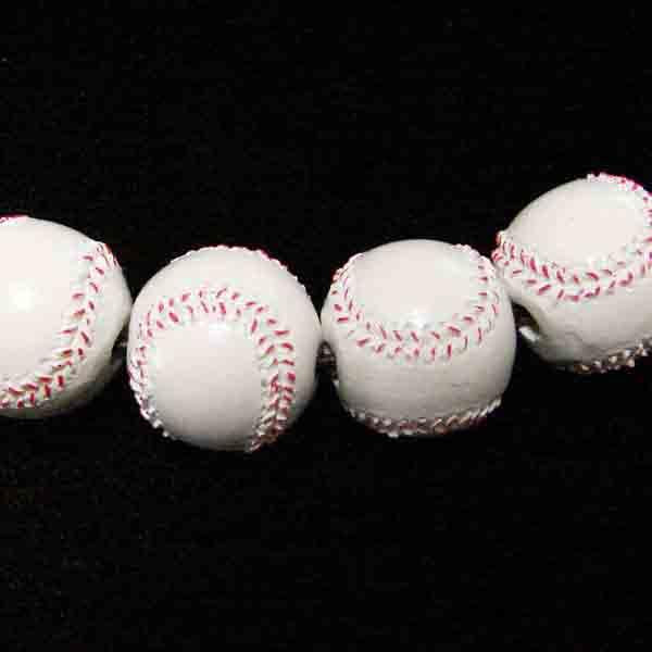 11x12MM Baseball Bead