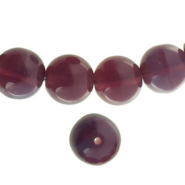 12MM Amethyst Opal Round Druk Ball