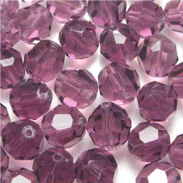 12MM Amethyst Swarovski Ball