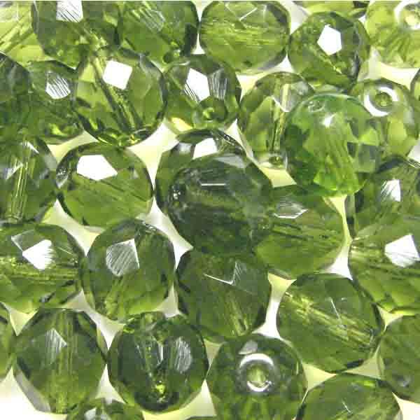 12MM Olivine Fire Polish Ball