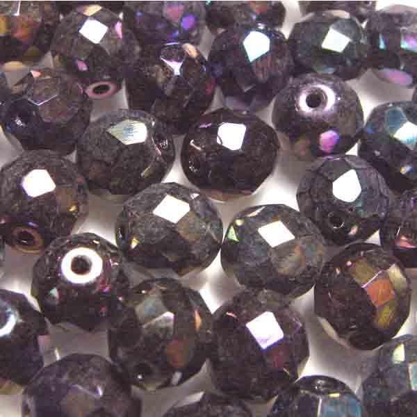 12MM Purple Iris Fire Polish Ball