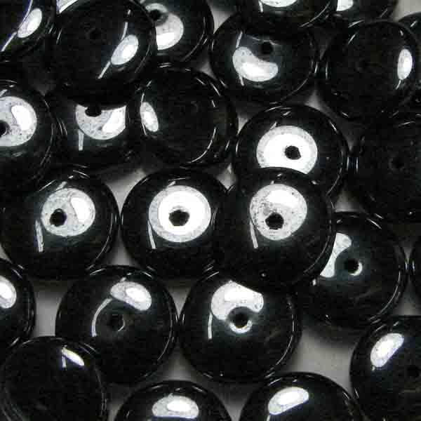 12x4MM Hematite Belly Rondelle