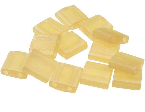 132 Matte Light Topaz AB Miyuki Tila Bead