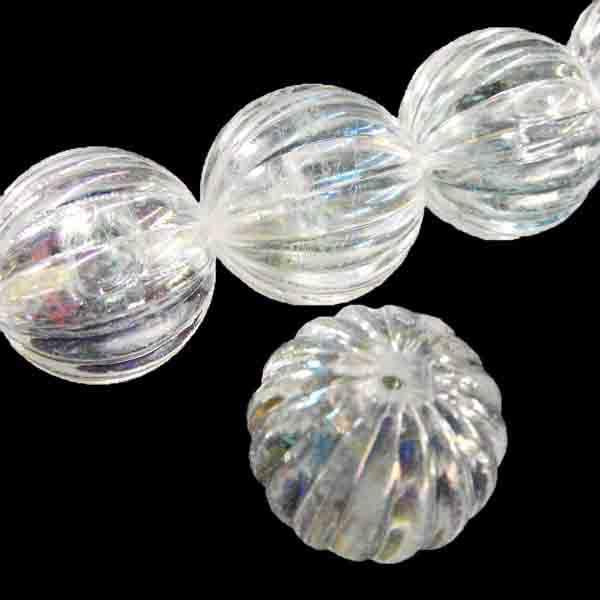 13MM Crystal AB Plastic Melon