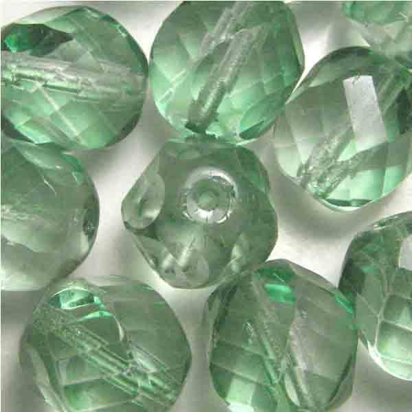 14MM Green Tourmaline Twisted Fire Polish Ball