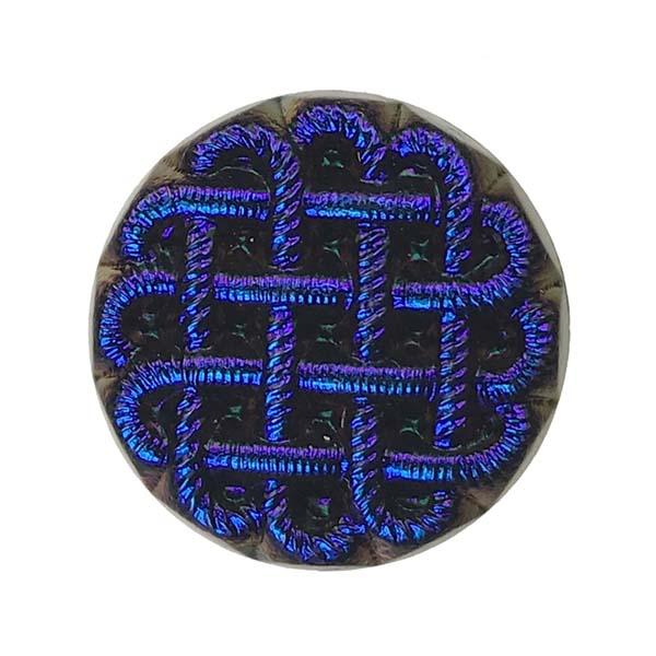 14MM Scarabee with Woven Pattern
