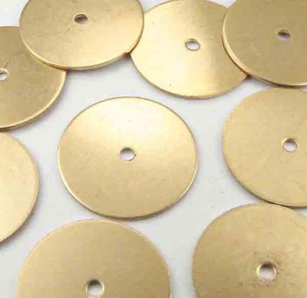 14MM Thin Brass Disk