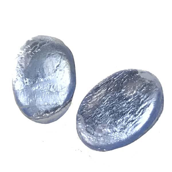 14X10MM Light Sapphire Foil Cabochon