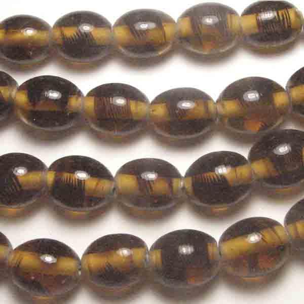 14X11 Tortise Feathered Oval