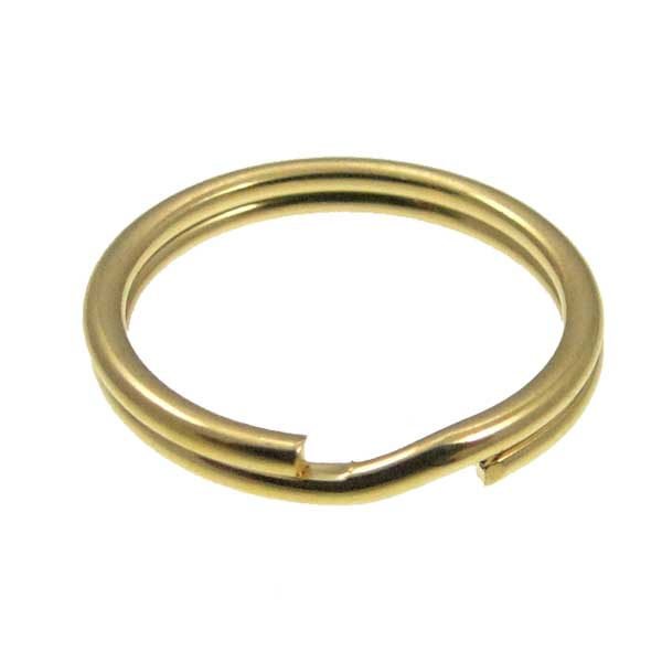 16MM Gold Plate Split Ring