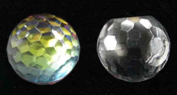 18MM Bermuda Blue Plastic No Hole