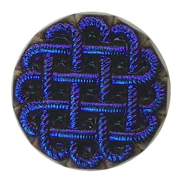 18MM Scarabee with Woven Pattern