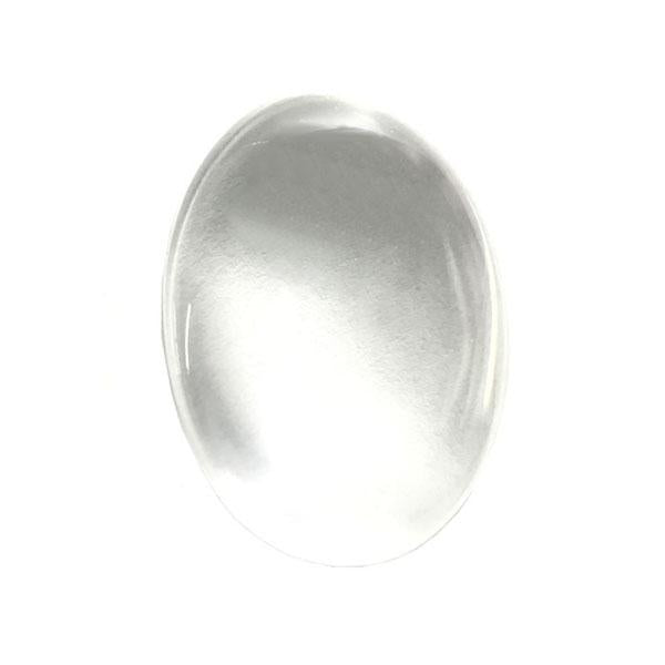 18x13MM Crystal Unfoiled Glass Tile Cabochon