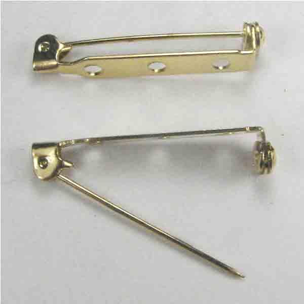 1 Inch Gold Pinback