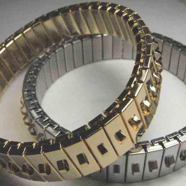 1 Row Silver Cha Cha Cha Expansion Bracelet