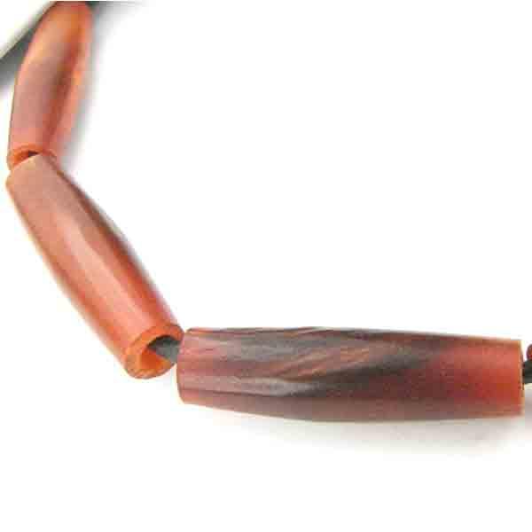 1 inch Red Horn Hairpipe