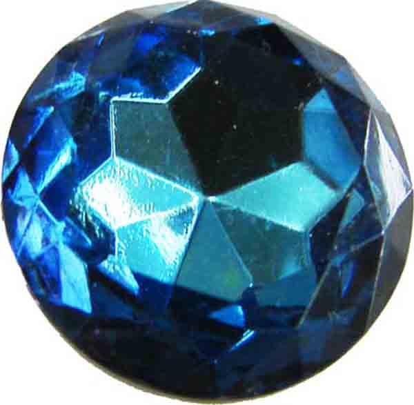 20mm Light Bermuda Blue Stone