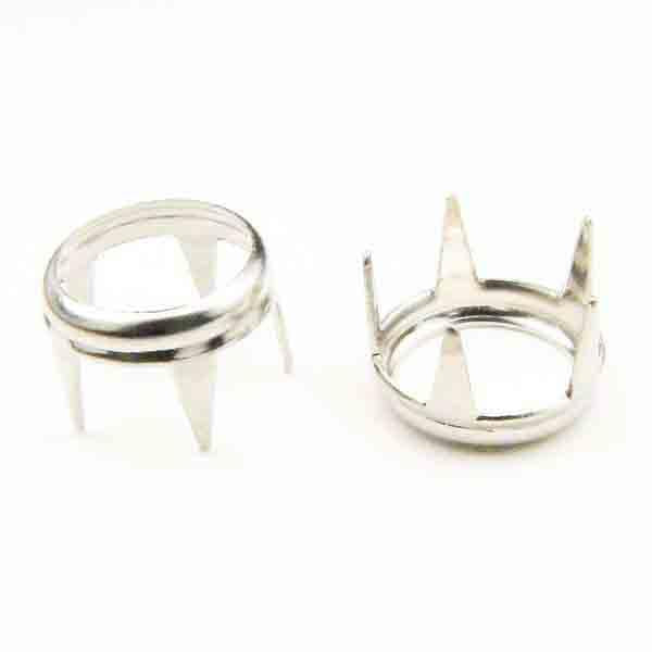 20ss Silver Flatback Rhinestone Setting